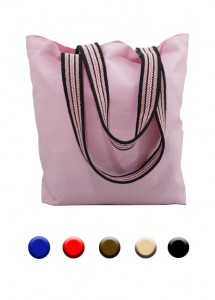 Bolsa de lona em diversas cores.