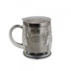 Caneca Acrlica 400ml com Tampa