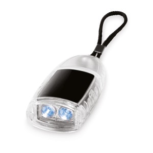 Chaveiro ABS e PP  Com 2 LEDs. Incluso pilhas