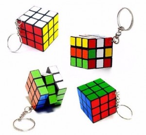 Chaveiro Cubo Magico 3x3x3 