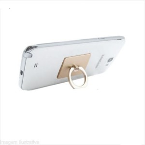 Suporte Plstico para Celular Champagne