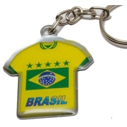 CHAVEIRO CAMISA BRASIL METAL 