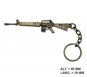 Chaveiro rifle