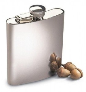 Cantil Porta Bebida De Bolso  Inox - Whisky Vodka Rum