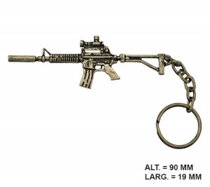 Chaveiro rifle 