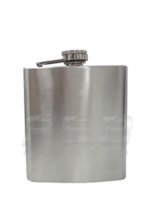 Porta whisky de metal, capacidade para 7OZ